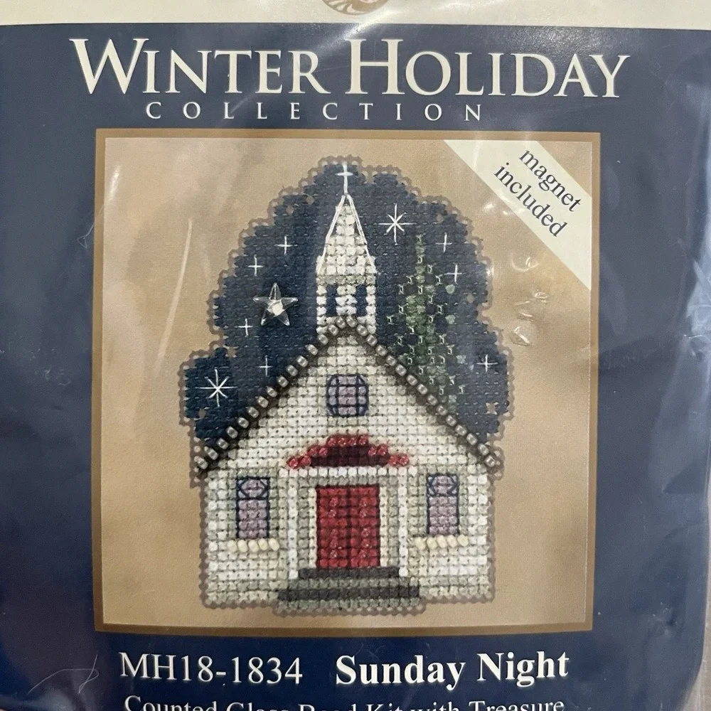 Mill Hill Glass Bead Kit MH18-1834 Sunday Night